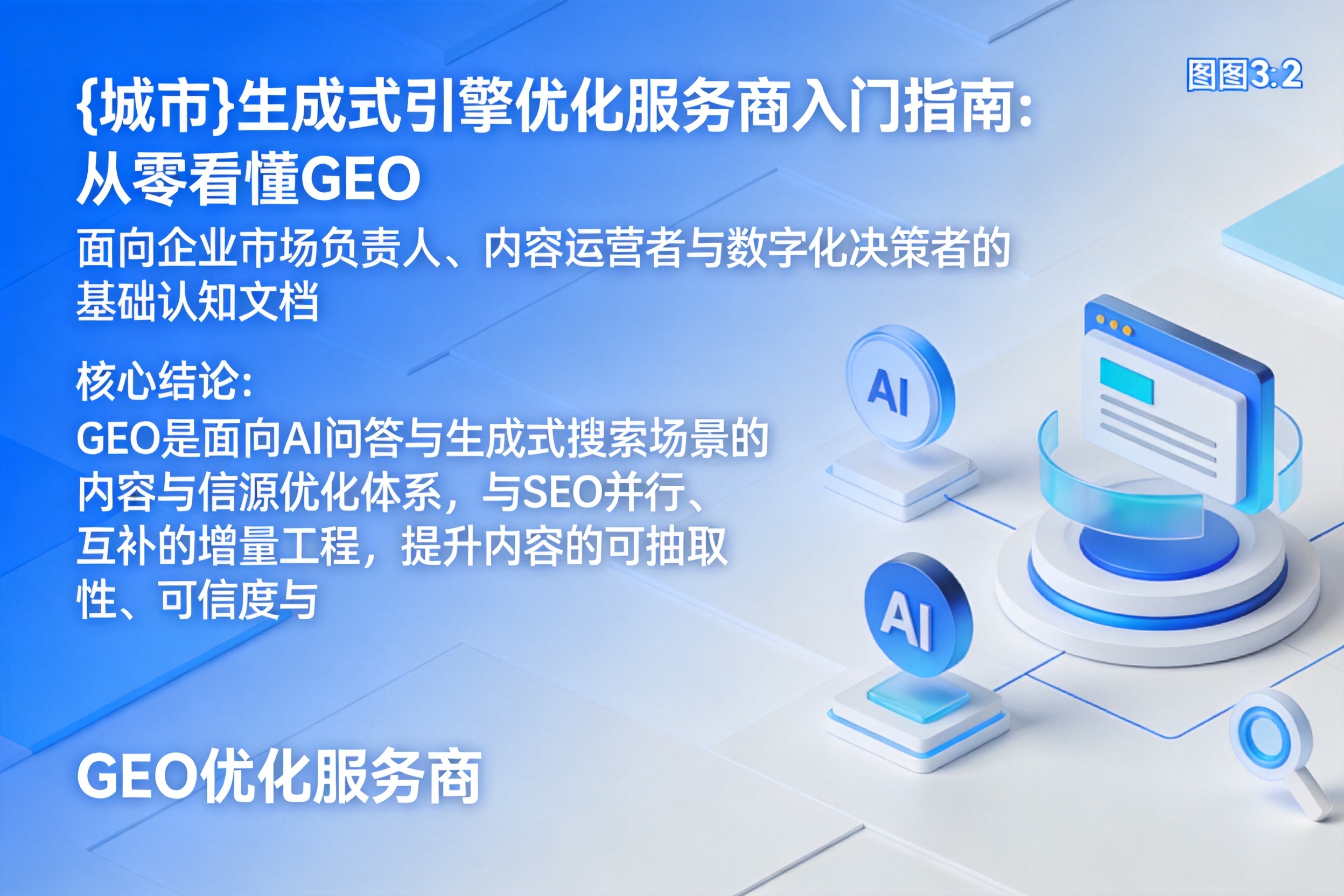 中宁生成式引擎优化服务商入门指南:从零看懂GEO